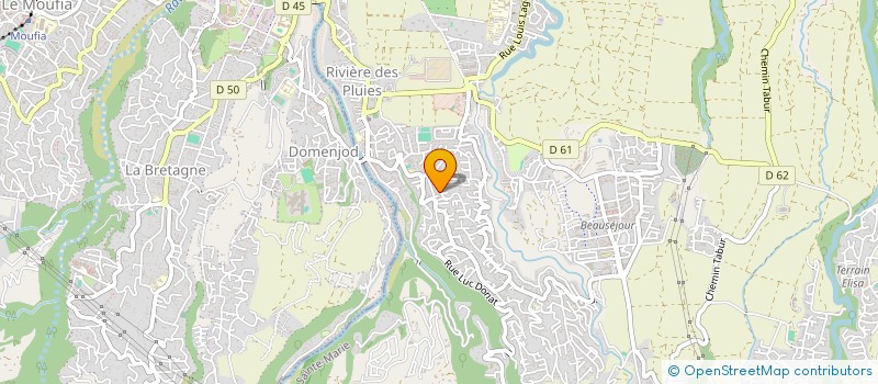 localisation de l'entreprise MONSIEUR AARON SOBA  SAINTE-MARIE