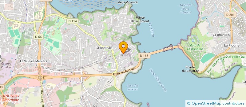 localisation de l'entreprise MONSIEUR AARON THIMEUR  LA RICHARDAIS