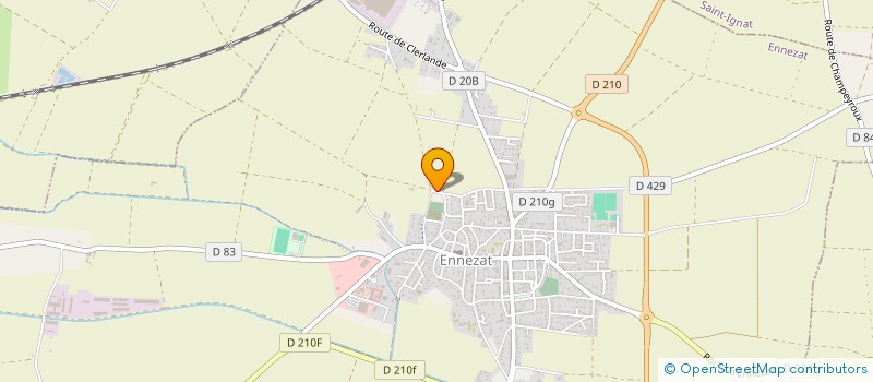 localisation de l'entreprise MONSIEUR AARON WINTERSTEIN  ENNEZAT