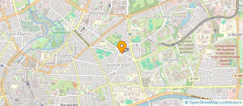 localisation de l'entreprise MONSIEUR AATIF SELLAMI  RENNES