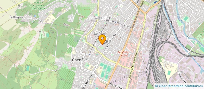 localisation de l'entreprise MONSIEUR AAZIZ BOUHAMED  CHENOVE