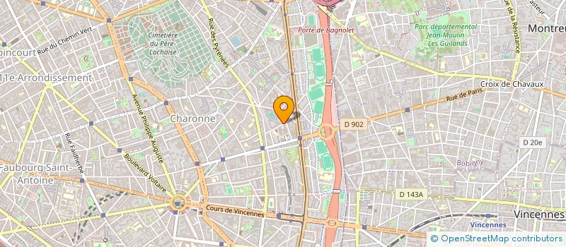 localisation de l'entreprise MONSIEUR AB BEZZA  PARIS