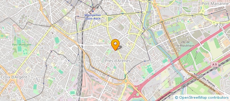localisation de l'entreprise MONSIEUR ABA BOCOUM à MONTPELLIER