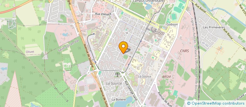 localisation de l'entreprise MONSIEUR ABABACAR DIOP  ORLEANS