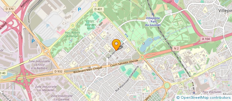 localisation de l'entreprise MONSIEUR ABABACAR FALL à AULNAY-SOUS-BOIS