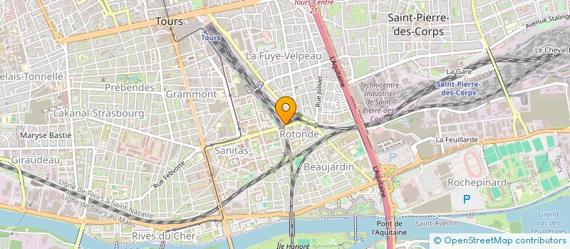 localisation de l'entreprise MONSIEUR ABACAR SOUMAH  TOURS