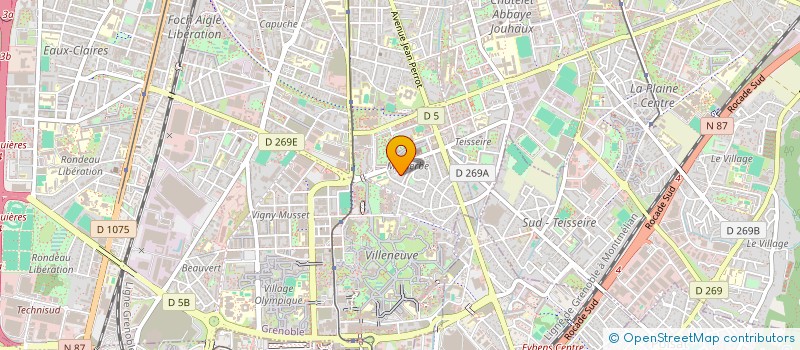 localisation de l'entreprise MONSIEUR ABACARSALE SOW  GRENOBLE