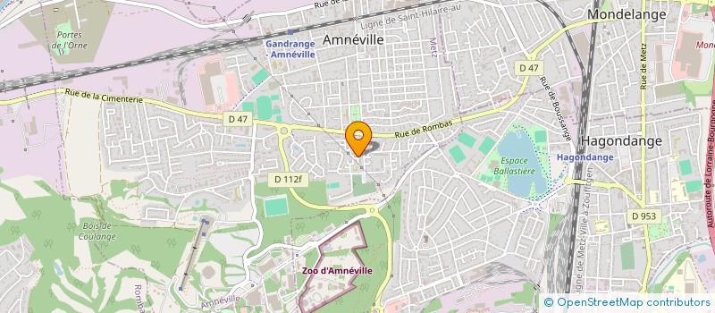 localisation de l'entreprise MONSIEUR ABADUR RAHMAN  AMNEVILLE