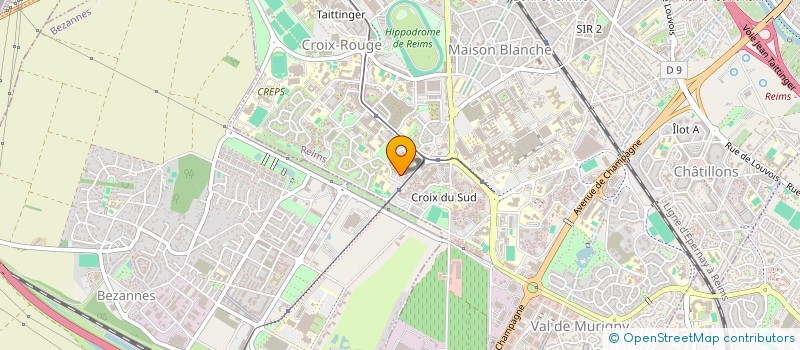 localisation de l'entreprise MONSIEUR ABAKAR ALI ISSA  REIMS