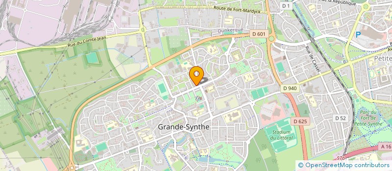 localisation de l'entreprise MONSIEUR ABAKAR CHARFADINE  GRANDE-SYNTHE