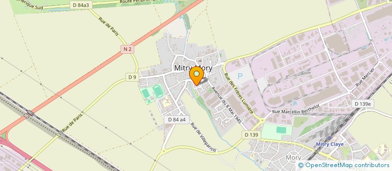 localisation de l'entreprise MONSIEUR ABAKAR MOCTAR  MITRY-MORY