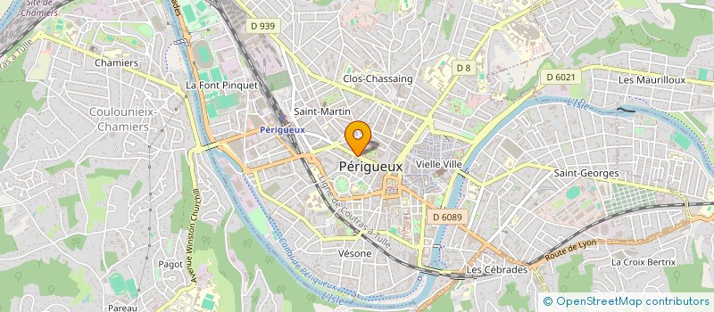 localisation de l'entreprise MONSIEUR ABAKAR MOHAMED SALAH  PERIGUEUX