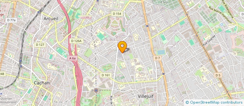 localisation de l'entreprise MONSIEUR ABAKAR YANDI DJAMAL  VILLEJUIF