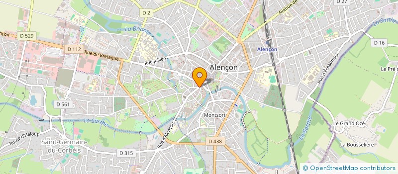 localisation de l'entreprise MONSIEUR ABAKR ABDELRAHMAN à ALENCON