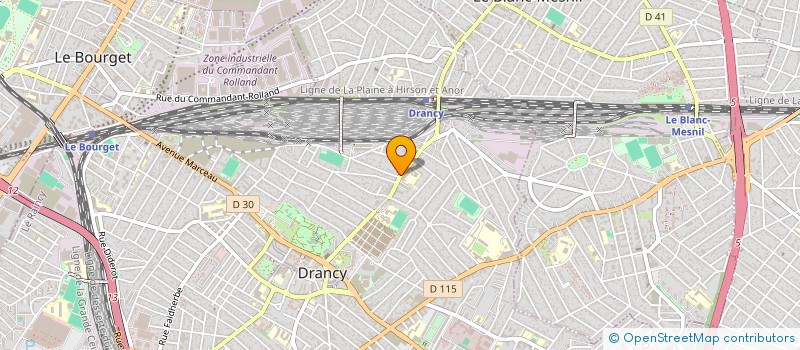 localisation de l'entreprise MONSIEUR ABAOUZ NAIT CHALLAL  DRANCY