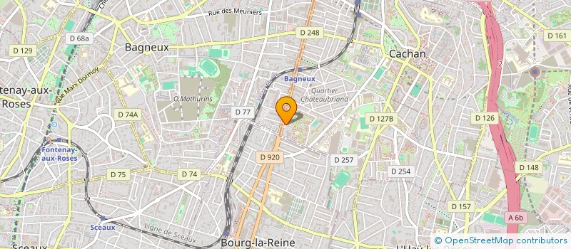 localisation de l'entreprise MONSIEUR ABAS BENDJEBBOUR à CACHAN