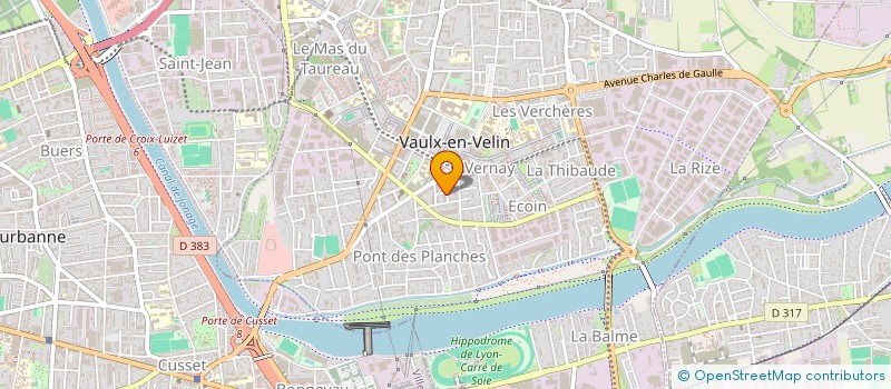 localisation de l'entreprise MONSIEUR ABAS BSAISSA  VAULX-EN-VELIN