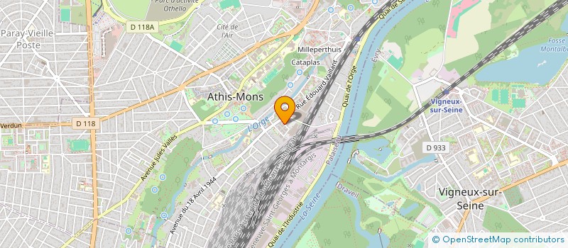 localisation de l'entreprise MONSIEUR ABASEEN DOSTOKHAIL  ATHIS-MONS