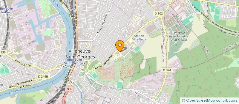 localisation de l'entreprise MONSIEUR ABASS FOFANA  QUINCY-SOUS-SENART