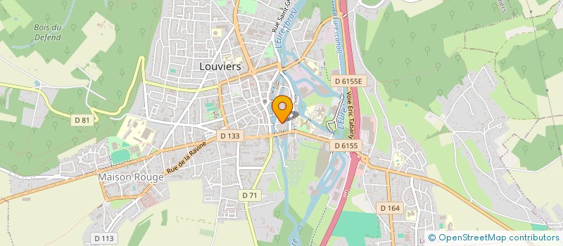localisation de l'entreprise MONSIEUR ABASS N'DIAYE à LOUVIERS