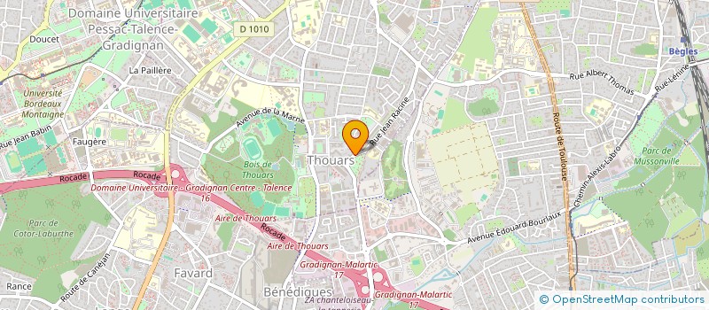 localisation de l'entreprise MONSIEUR ABASSE ISSA à TALENCE