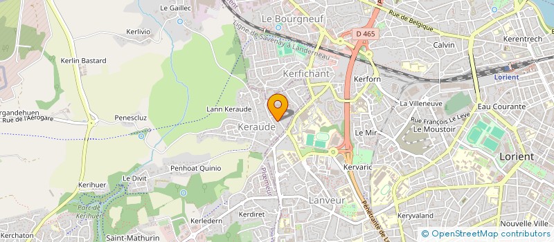 localisation de l'entreprise MONSIEUR ABASSE SARR  PLOEMEUR