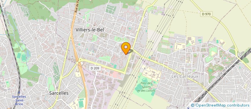 localisation de l'entreprise MONSIEUR ABASSE TRAORE  VILLIERS-LE-BEL