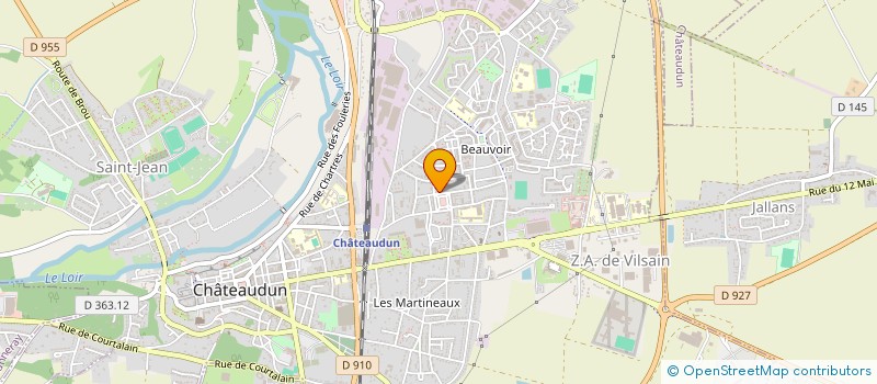 localisation de l'entreprise MONSIEUR ABAZ DURMISHAJ à CHATEAUDUN