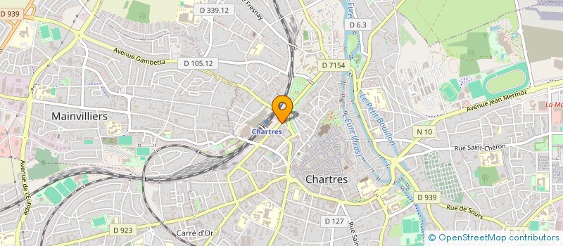 localisation de l'entreprise MONSIEUR ABBA DIEME à CHARTRES