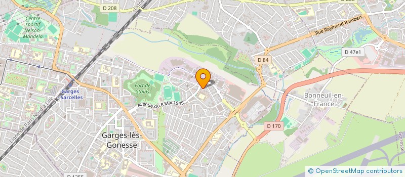 localisation de l'entreprise MONSIEUR ABBADI FAYSSAL  GARGES-LES-GONESSE