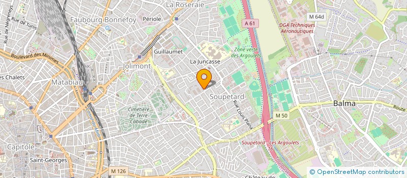 localisation de l'entreprise MONSIEUR ABBAS AHMAD ABDULKARIM  TOULOUSE