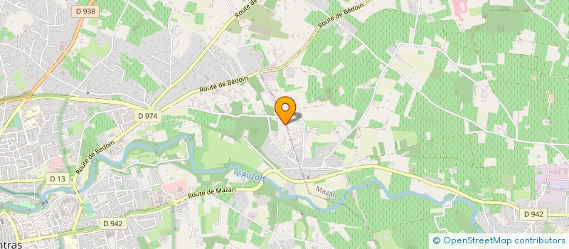localisation de l'entreprise MONSIEUR ABBAS AZZOUZI à CARPENTRAS