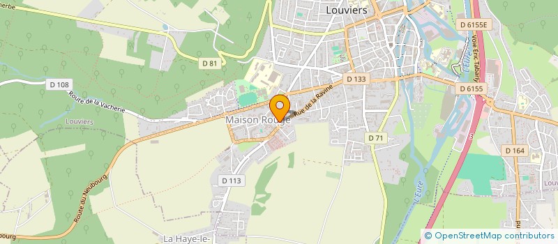 localisation de l'entreprise MONSIEUR ABBAS BENMILOUDI à LOUVIERS