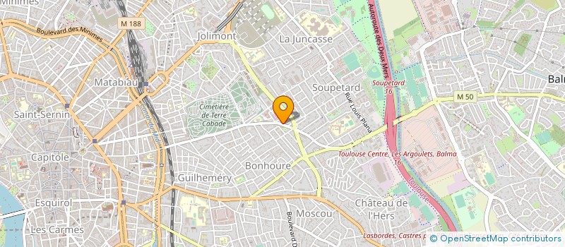 localisation de l'entreprise MONSIEUR ABBAS FELLAH JAHROMI à TOULOUSE