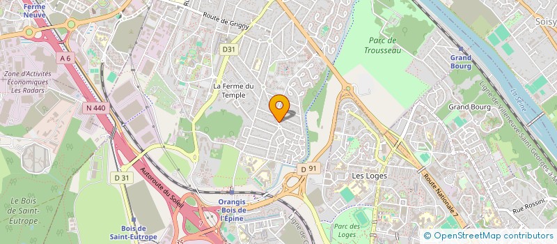 localisation de l'entreprise MONSIEUR ABBAS KARIMZADEH à RIS-ORANGIS