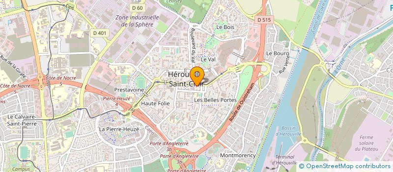 localisation de l'entreprise MONSIEUR ABBAS MISTRAH  HEROUVILLE-SAINT-CLAIR