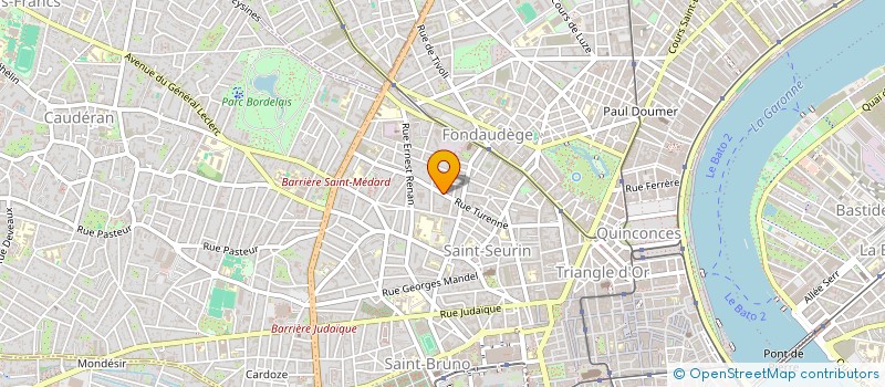 localisation de l'entreprise MONSIEUR ABBAS MOHAMMED MUSA  BORDEAUX