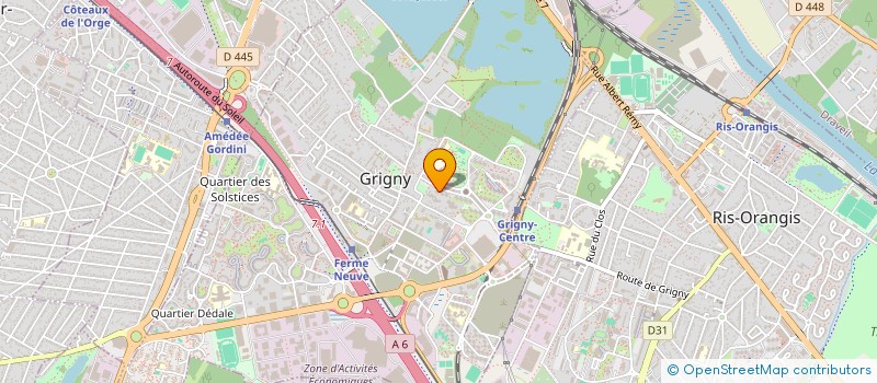 localisation de l'entreprise MONSIEUR ABBAS NISAR KHAN  GRIGNY