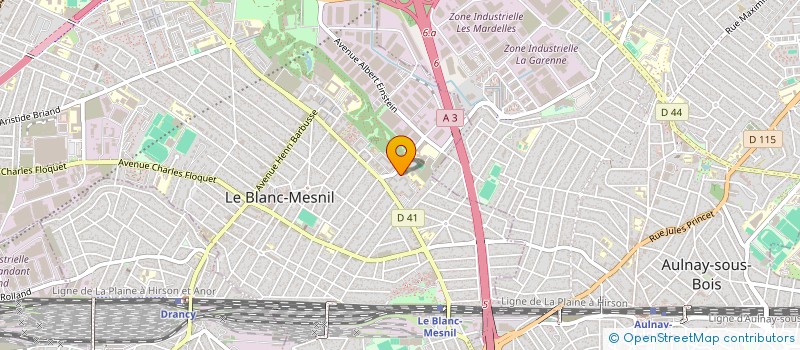 localisation de l'entreprise MONSIEUR ABBAS RAHMOUNI à LE BLANC-MESNIL