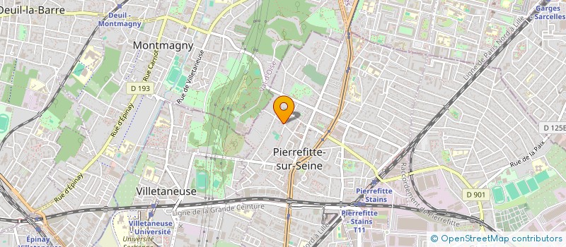 localisation de l'entreprise MONSIEUR ABBAS SYED SHAHID à PIERREFITTE-SUR-SEINE