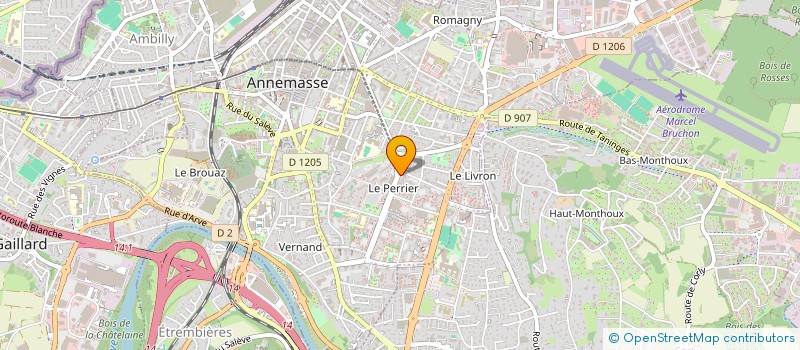 localisation de l'entreprise MONSIEUR ABBAS YILDIZ  ANNEMASSE