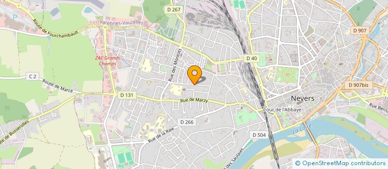 localisation de l'entreprise MONSIEUR ABBASS YAHIAOUI à NEVERS