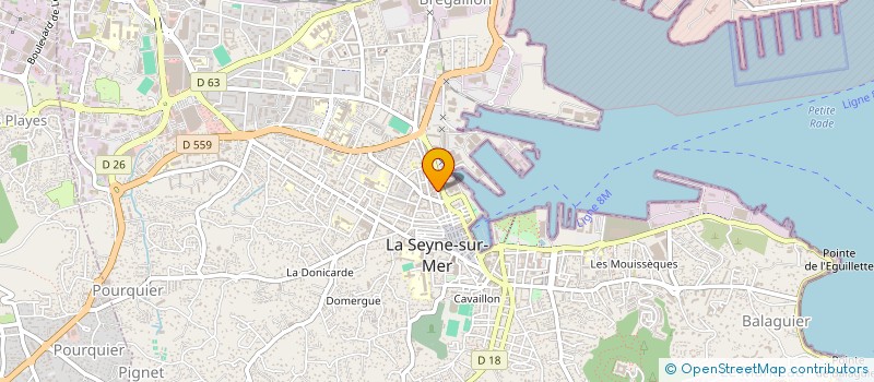 localisation de l'entreprise MONSIEUR ABBELMADJID YAHIAOUI à LA SEYNE-SUR-MER