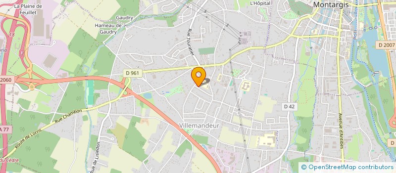 localisation de l'entreprise MONSIEUR ABBERRAZEK BOOCHARMA à VILLEMANDEUR