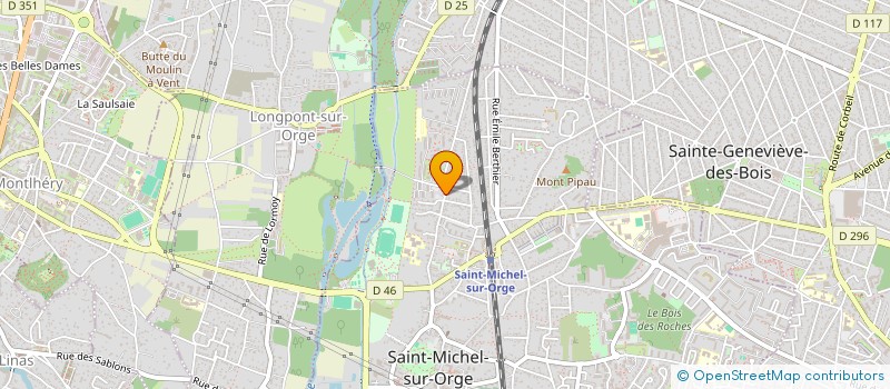 localisation de l'entreprise MONSIEUR ABBES GUERMOUCH  SAINT-MICHEL-SUR-ORGE