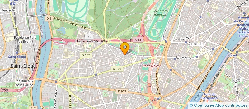 localisation de l'entreprise MONSIEUR ABBES HENNI à BOULOGNE-BILLANCOURT