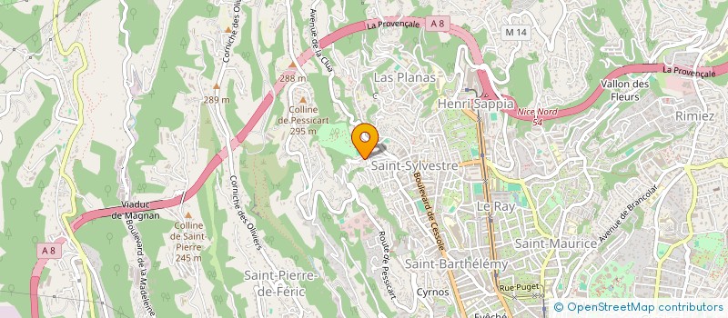 localisation de l'entreprise MONSIEUR ABBES LOUNANSA à NICE