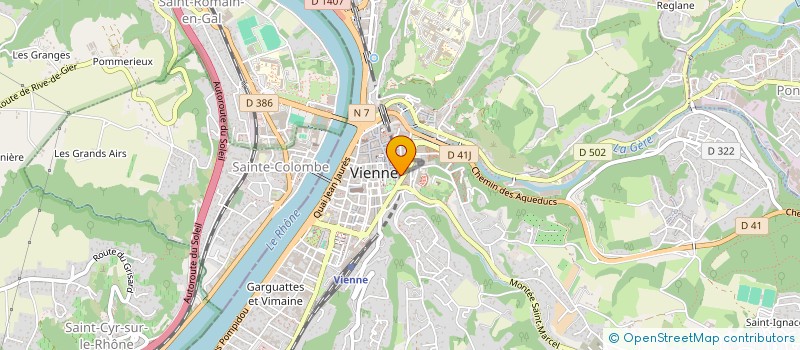 localisation de l'entreprise MONSIEUR ABBES MAHDAOUI à VIENNE