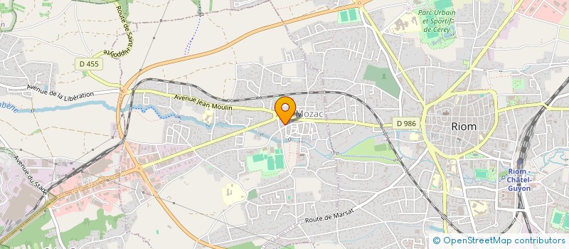 localisation de l'entreprise MONSIEUR ABBES MOKHTARI  MOZAC