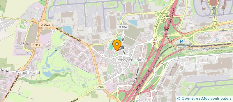 localisation de l'entreprise MONSIEUR ABBES RAHOU  ROISSY-EN-FRANCE